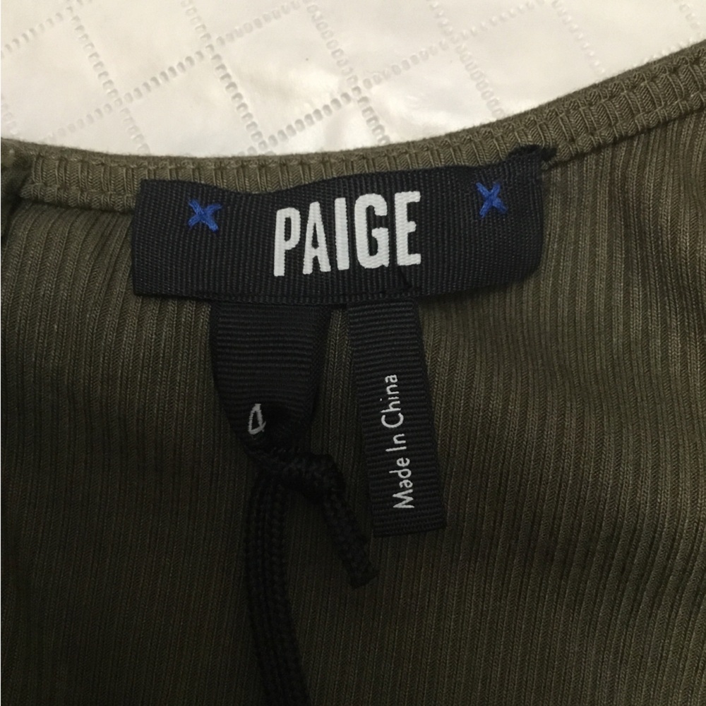 PAIGE Olive Backless Maxi Dress - Picture 10 of 16
